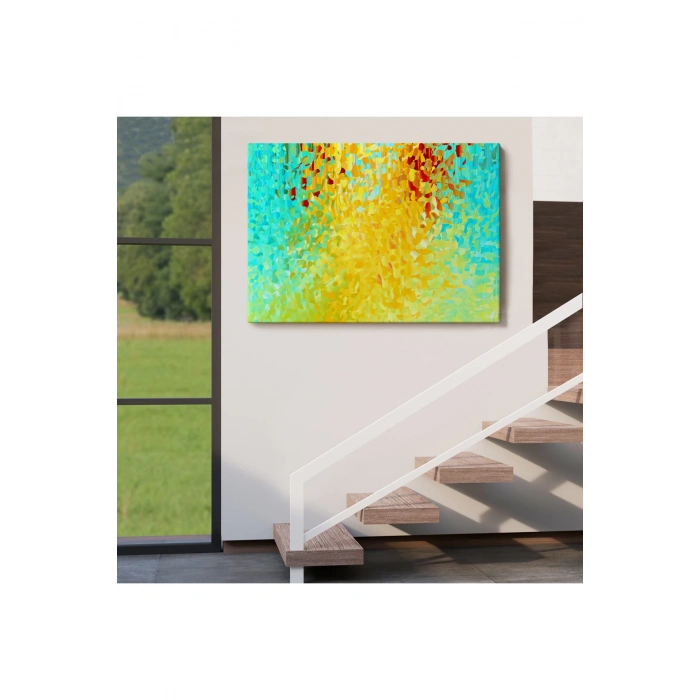 Sürreal Renkler Senfonisi Tablosu-6636