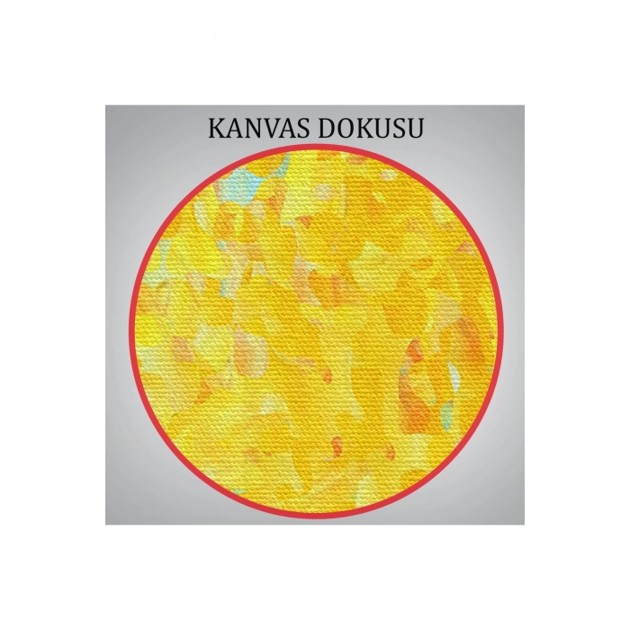 Sürreal Renkler Senfonisi Tablosu-6636