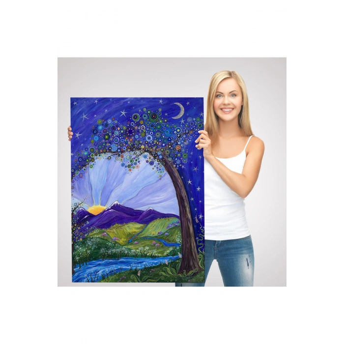 Tanielle Childersın Rüya Ağacı Sanatsal Reprodüksiyon Tablosu-6377