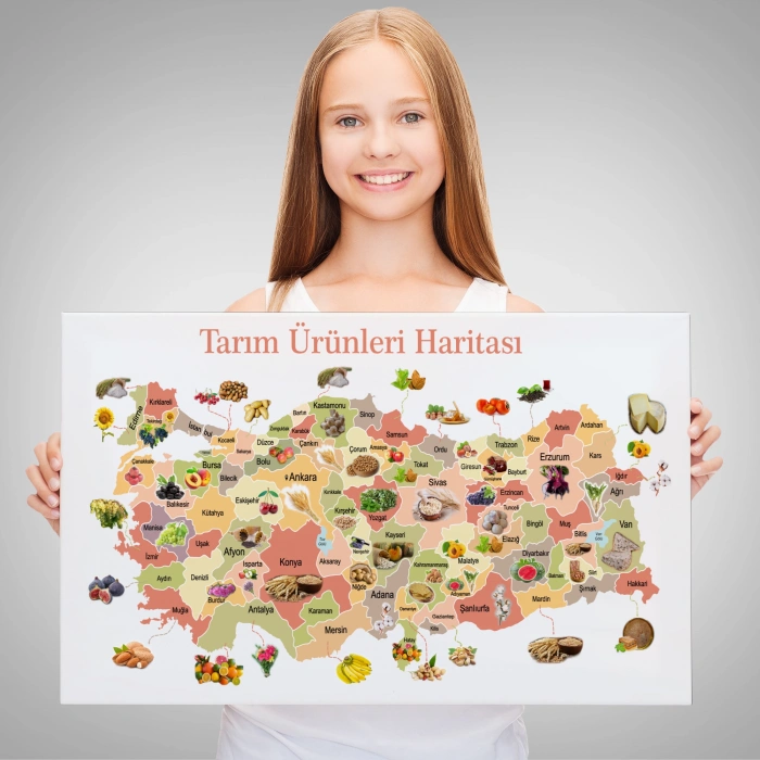 Tarım Ürünleri Yerli Malı Haftası Türkiye Haritası 1046