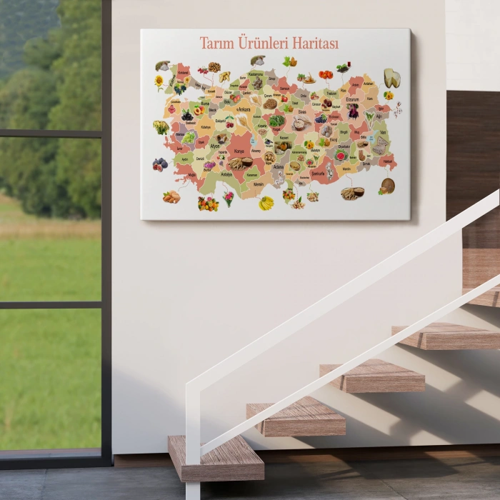 Tarım Ürünleri Yerli Malı Haftası Türkiye Haritası 1046
