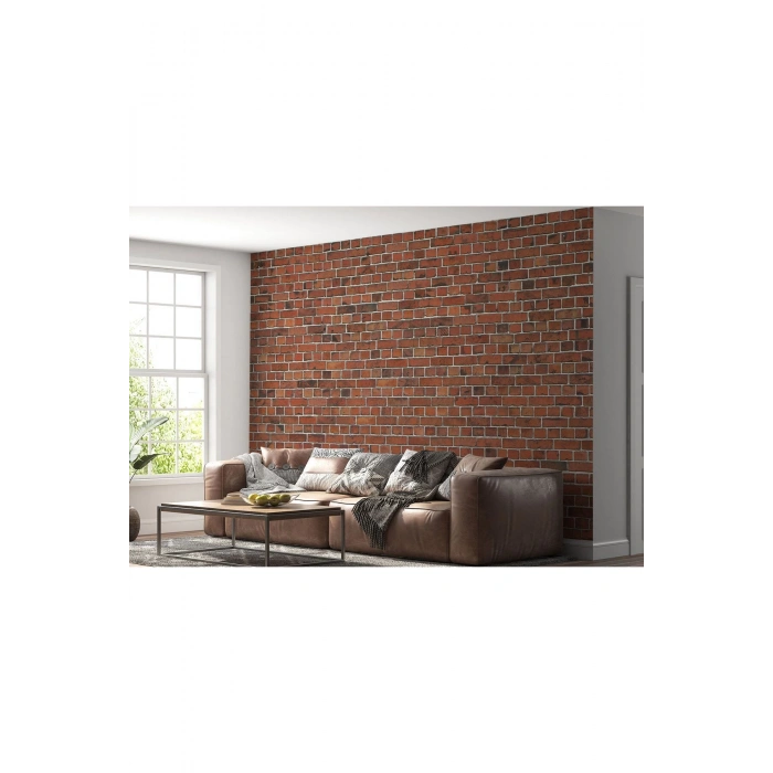 Taş Tuğla Desenli Duvar Kağıdı-5599