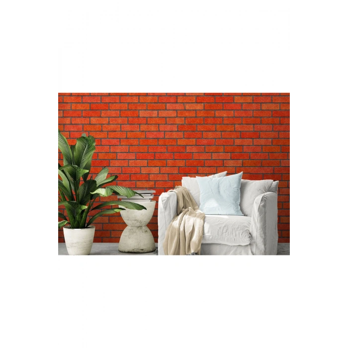 Taş Tuğla Desenli Duvar Kağıdı-5604