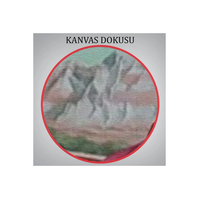 Tavuk ve İnek Amerikan Gotik Komik Çiftlik Tablosu-6349