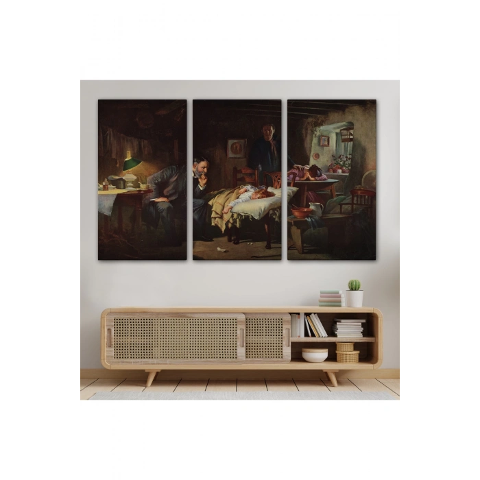 The Doctor Tablosu - Joseph Tomanek, Luke Fildes-6639