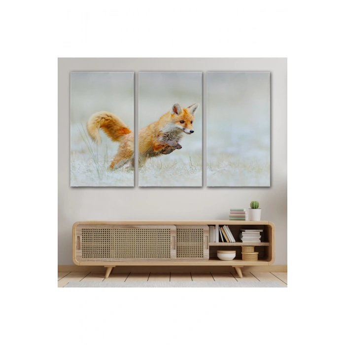 Tilki Dekoratif Kanvas Tablo 1165