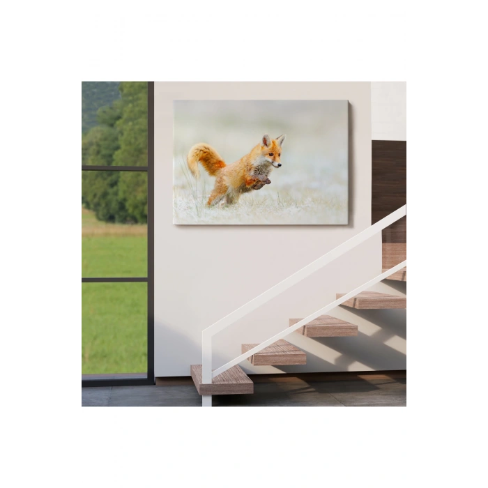 Tilki Dekoratif Kanvas Tablo 1165