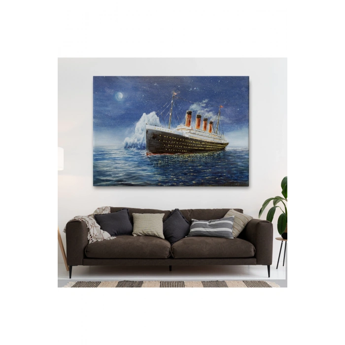 Titanik Gece Manzarası Duvar Tablosu-1238