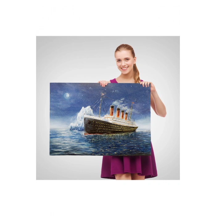 Titanik Gece Manzarası Duvar Tablosu-1238