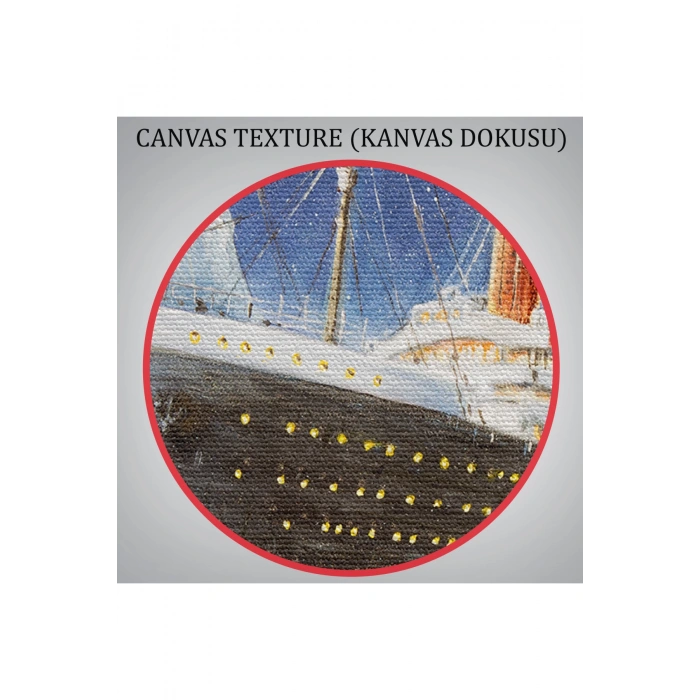 Titanik Gece Manzarası Duvar Tablosu-1238