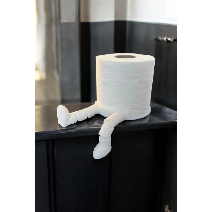 Tuvalet Kağıdı Tutucu Sallanan Ayak