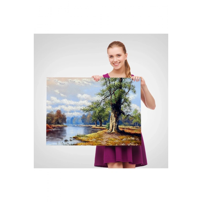 Ukrayna Nahir Manzarası Duvar Tablosu-1206