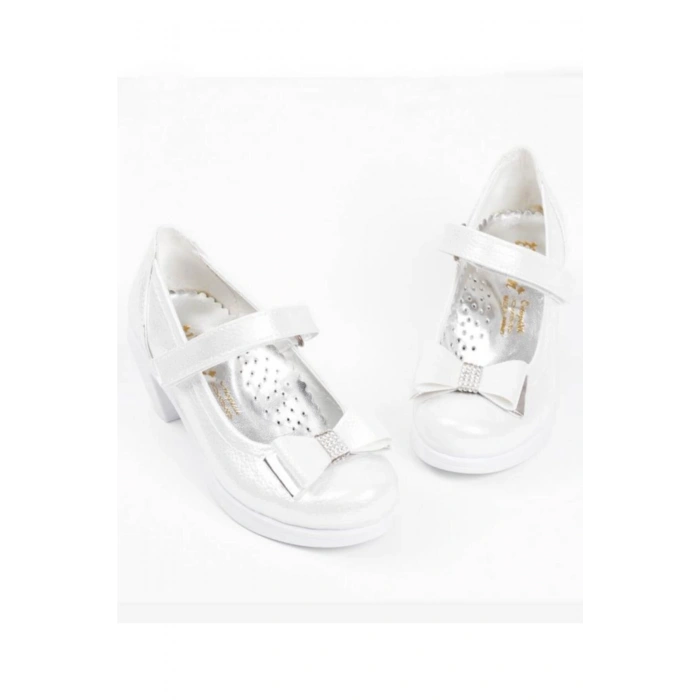 Varkan 3502 Sıvama Deri Patik Anatomik Çocuk Babet