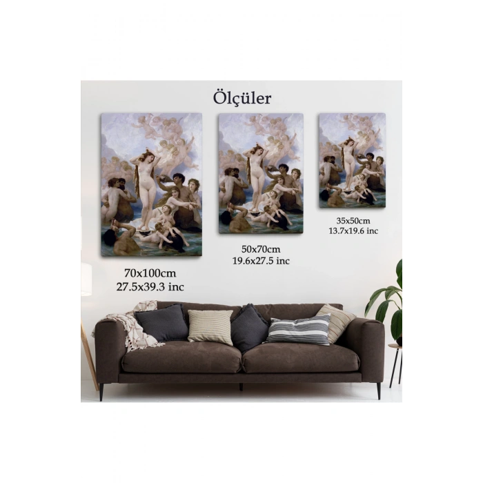 Venüsün Duğuşu Tablosu - Birth Of Venus William-Adolphe Bouguereau-6474