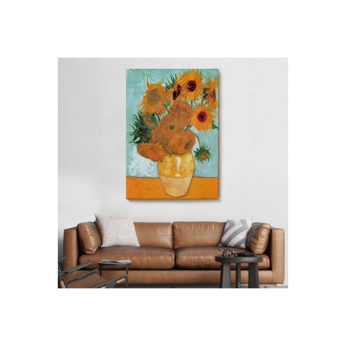 Vincent Van Gogh Ayçiçeği Tablosu-6437