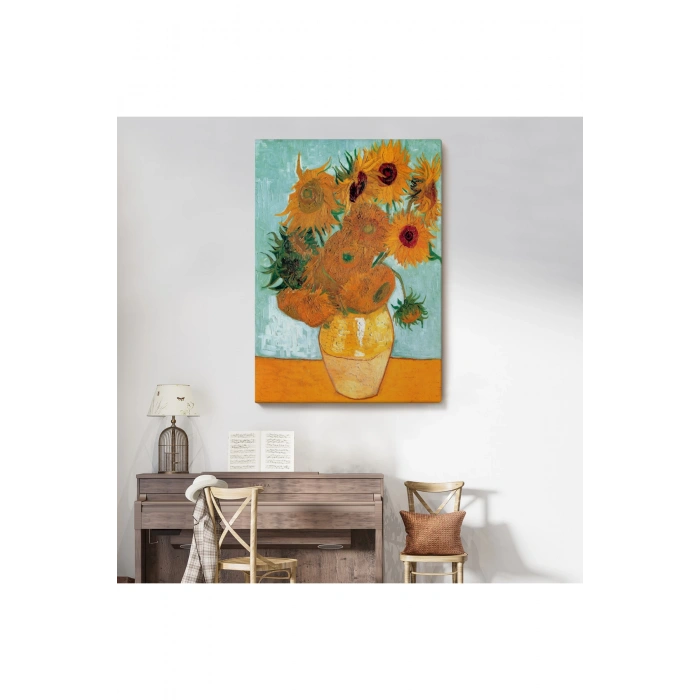 Vincent Van Gogh Ayçiçeği Tablosu-6437