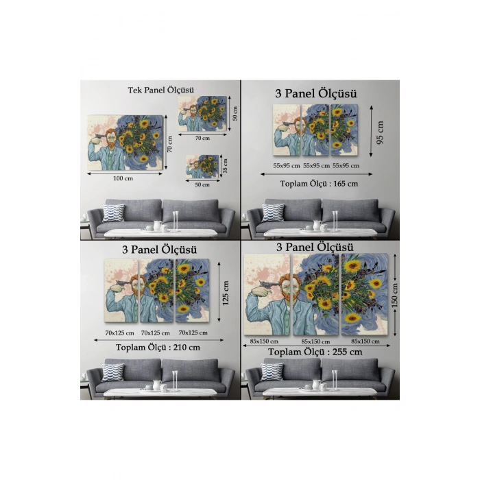 Vincent van Gogh Gerçeküstü İntahar Tablosu-6659