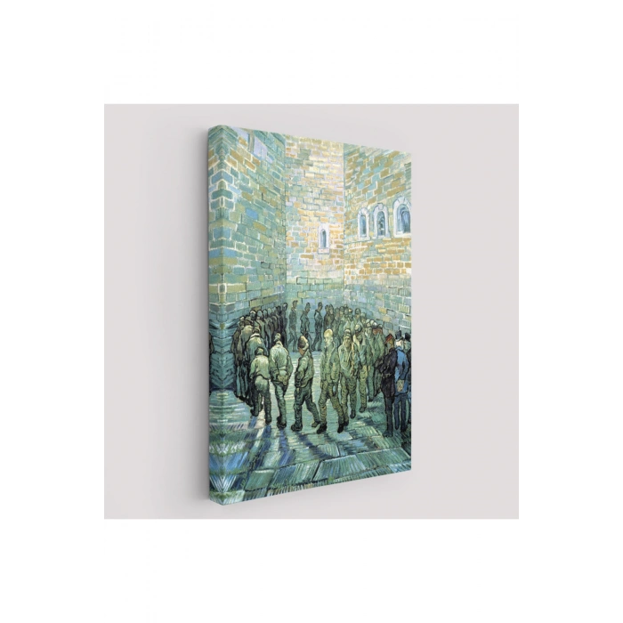 Vincent van Gogh Tutuklular Çemberi Tablosu -6445