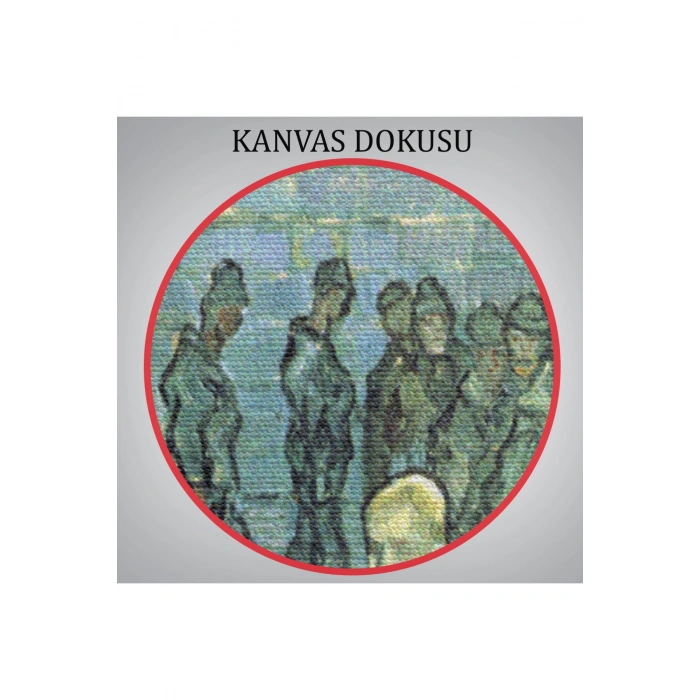 Vincent van Gogh Tutuklular Çemberi Tablosu -6445