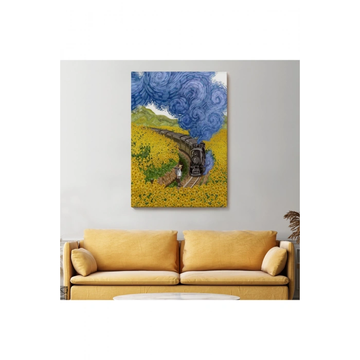 Vincent van Goghun Renkli Tasviri Duvar Tablosu-6224