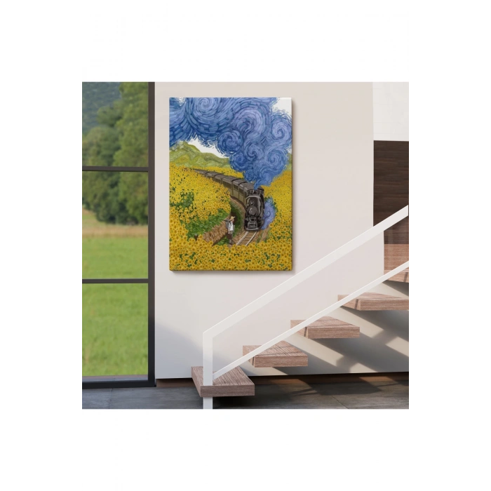 Vincent van Goghun Renkli Tasviri Duvar Tablosu-6224