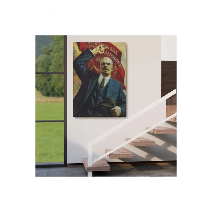 Vladimir Ilyic Lenin Dekoratif Duvar Tablosu-6235
