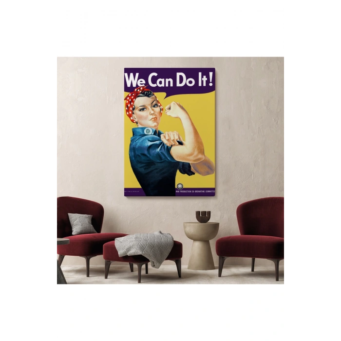 We Can Do İt Tablosu-6430