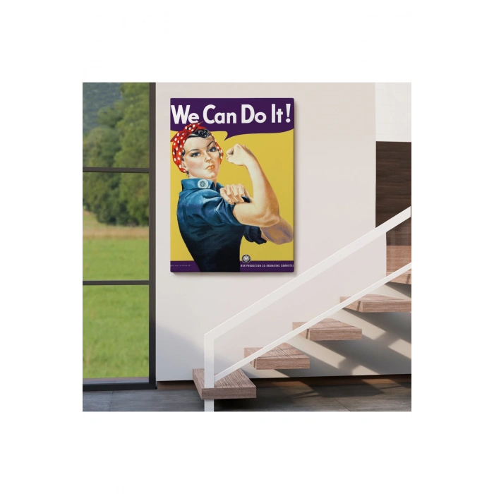 We Can Do İt Tablosu-6430