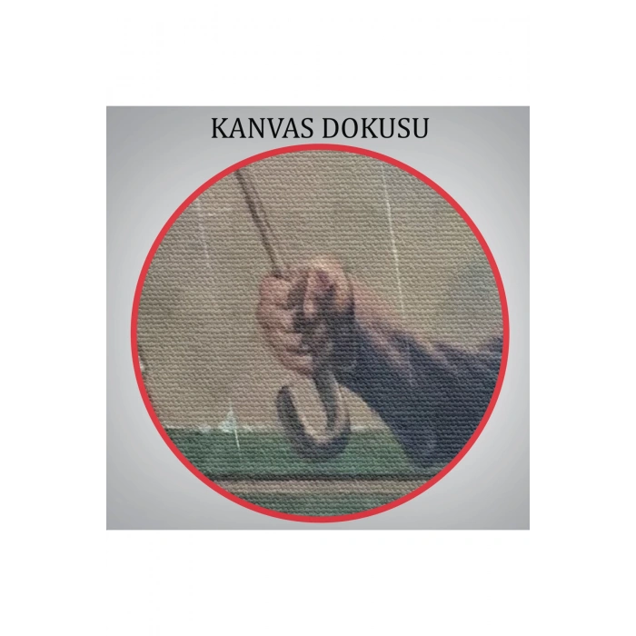 Yağmur Altındaki Küs Sevgililer Dekoratif Duvar Tablosu-6223