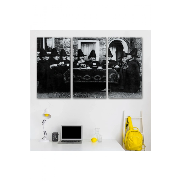 Yaşlı Cadıların Çay Partisi Tablosu -6577