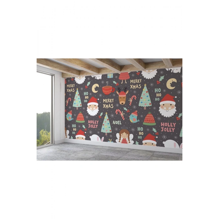 Yılbaşı Christmas Temalı Duvar Kağıdı Poster-5713