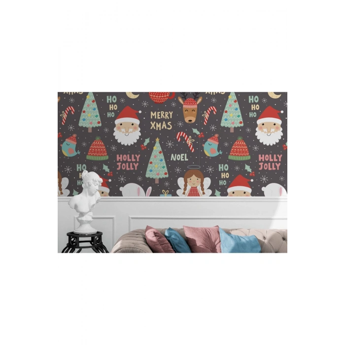 Yılbaşı Christmas Temalı Duvar Kağıdı Poster-5713
