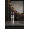 3D Dekoratif Sevgililer İçin Romantik Diş Fırçalığı 13 x 9 cm