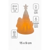 3D Yılbaşı Figürü Noel Baba 15 x 9 cm