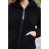 Kadın Kapşonlu Peluş Fermuarlı Sweat – Oversize Yumuşak Polar Hoodie – Kışlık Sıcak Tutucu (S-2XL)