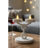 Dekoratif Zincir 2’li Mumluk Tealight Mum Dahil 15 cm