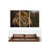 Aslan Dekoratif Kanvas Tablo 1159
