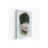 Atatürk Portre Tablosu Mustafa Kemal Atatürk Dikdörtgen Dekoratif Kanvas Tablo-CF-56
