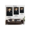 Atatürk Portre Tablosu Mustafa Kemal Atatürk Dikdörtgen Dekoratif Kanvas Tablo-CÖ-65