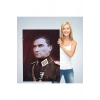 Atatürk Portre Tablosu Mustafa Kemal Atatürk Dikdörtgen Dekoratif Kanvas Tablo-CP-67