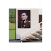 Atatürk Portre Tablosu Mustafa Kemal Atatürk Dikdörtgen Dekoratif Kanvas Tablo-CP-67