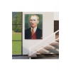 Atatürk Portre Tablosu Mustafa Kemal Atatürk Dikdörtgen Dekoratif Kanvas Tablo-CS-69
