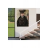 Atatürk Portre Tablosu Mustafa Kemal Atatürk Dikdörtgen Dekoratif Kanvas Tablo-FA-125