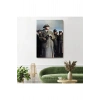 Atatürk Portre Tablosu Mustafa Kemal Atatürk Dikdörtgen Dekoratif Kanvas Tablo-FG-131