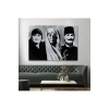 Atatürk Portre Tablosu Mustafa Kemal Atatürk Dikdörtgen Dekoratif Kanvas Tablo-FL-136