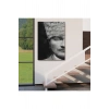 Atatürk Portre Tablosu Mustafa Kemal Atatürk Dikdörtgen Dekoratif Kanvas Tablo-FP-140