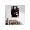 Atatürk Portre Tablosu Mustafa Kemal Atatürk Dikdörtgen Dekoratif Kanvas Tablo-FR-141