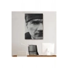 Atatürk Portre Tablosu Mustafa Kemal Atatürk Dikdörtgen Dekoratif Kanvas Tablo-FS-142