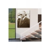 Atatürk Portre Tablosu Mustafa Kemal Atatürk Dikdörtgen Dekoratif Kanvas Tablo-FŞ-143