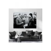 Atatürk Portre Tablosu Mustafa Kemal Atatürk Dikdörtgen Dekoratif Kanvas Tablo-FU-145